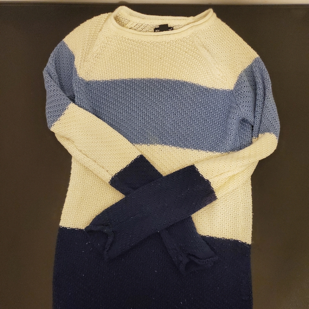 Blue Knit Sweater